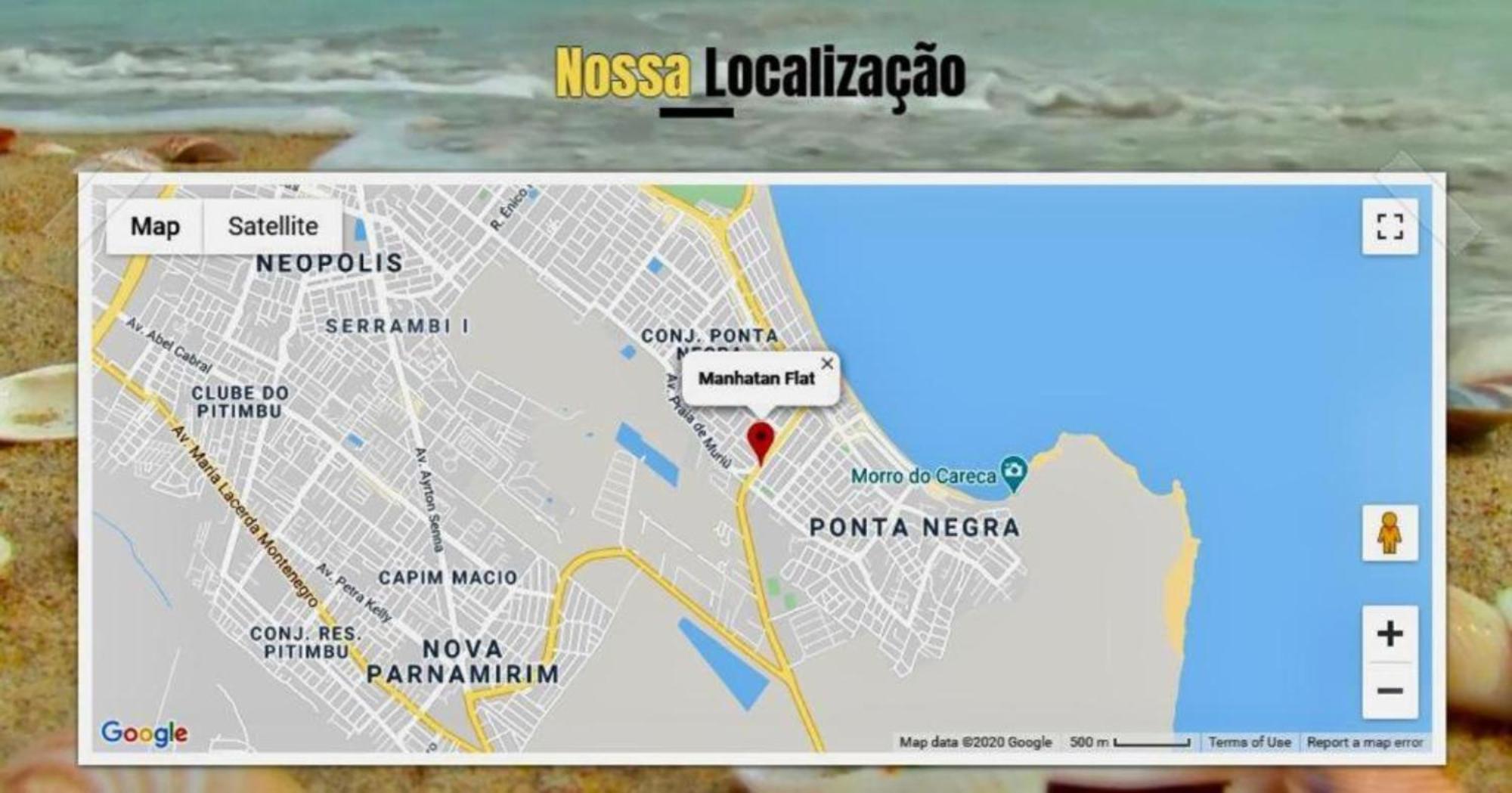Апартаменты Aconchegantes Flats, 1 E 2 Qtos, Em Ponta Negra Натал Экстерьер фото